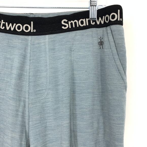 SOLD Smartwool Classic Thermal Merino Base Layer Pant Mens Sz Medium Blue - Picture 4 of 7